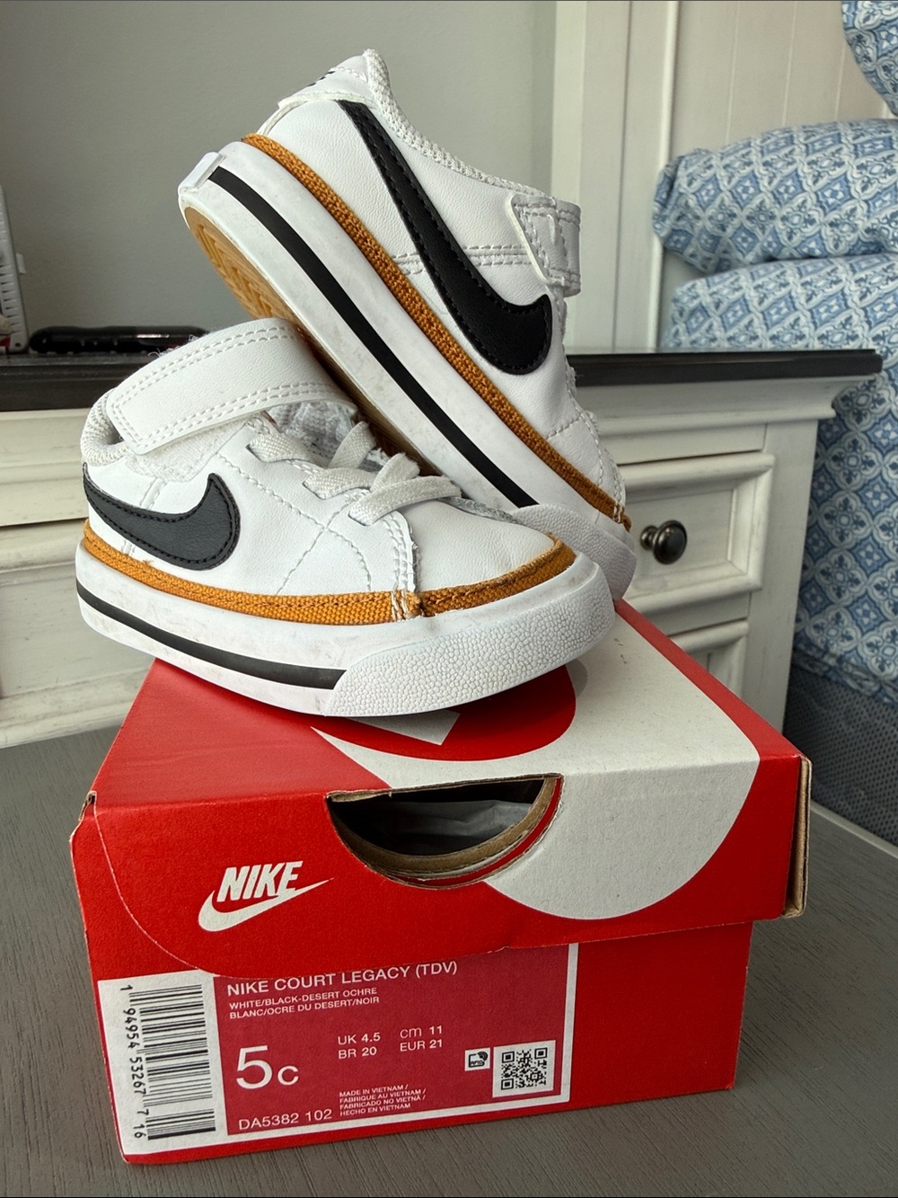 Nike Court Legacy Toddler Shoes 5C
